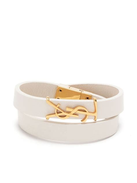 ysl cuff bracelet|YSL interlocking bracelet.